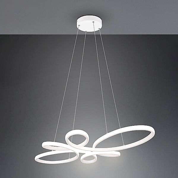 TRIO Leuchten LED Pendelleuchte »FLY, Hängelampe LED 32W 3900 Lumen kaltwei günstig online kaufen