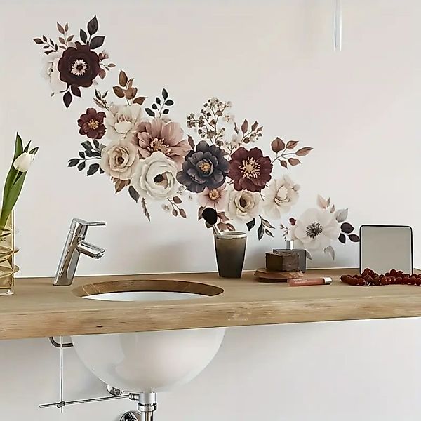 Montegoni Wandsticker Elegante Blumen Wandaufkleber – günstig online kaufen