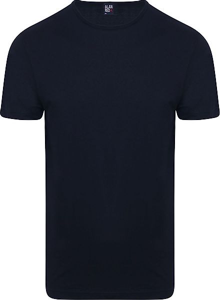 Alan Red Derby O-Ausschnitt T-Shirt Dunkelblau (2er-Pack) - Größe XXL günstig online kaufen