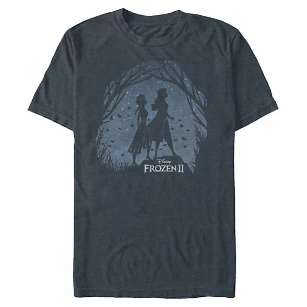 Disney - Eiskönigin - Elsa & Anna Frozen2 Scenery - Männer T-Shirt günstig online kaufen