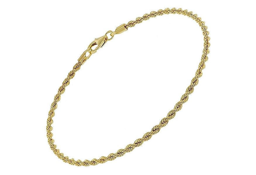 trendor Goldarmband Damen-333 Gold / 8 Karat Kordelkette günstig online kaufen