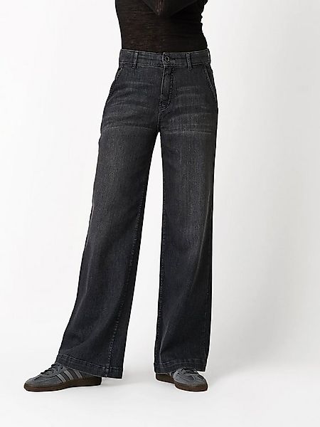 ROSNER Weite Jeans Audrey1_094 (1-tlg) mit Waschung und Buffies günstig online kaufen