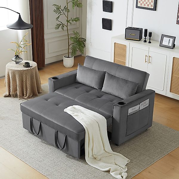 KLAM HOME Schlafsofa Klappbares Schlafsofa Freizeit-Sofa günstig online kaufen