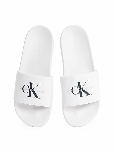 Calvin Klein Jeans SLIDE MONOGRAM Badepantolette, günstig online kaufen