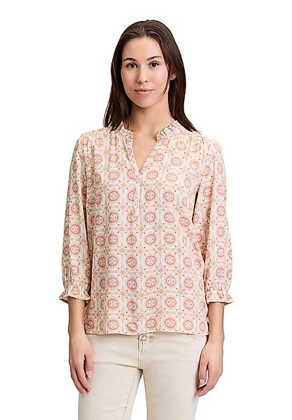 Cartoon Schlupfbluse Cartoon Casual-Bluse mit Raffung günstig online kaufen