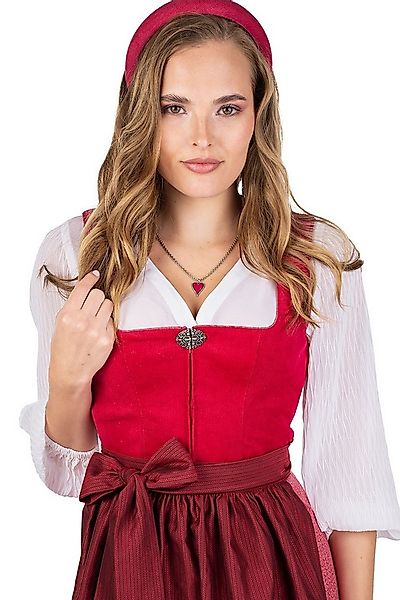 MarJo Dirndl Cord Dirndl 2tlg. - RIEGSEE - magenta günstig online kaufen