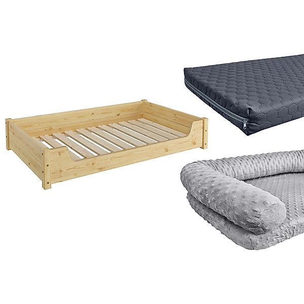 ERST-HOLZ Tierbett Hundebett für große Hunde 100x60 Kiefer Tierbett, alle G günstig online kaufen