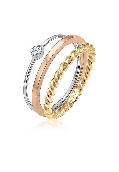 Elli Ring-Set Ring-Set mit 925 Silber, günstig online kaufen