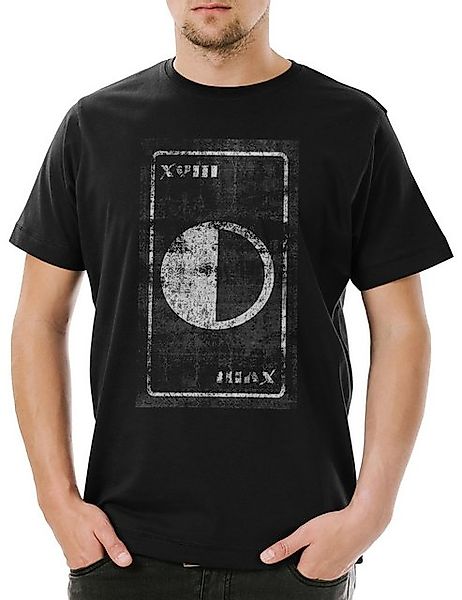 Urban Backwoods Print-Shirt Urban Backwoods Tarot The Moon Herren T-Shirt S günstig online kaufen