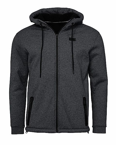 HERO by John Medoox Sweatjacke "JEAN mit Kapuze Fleecejacke" Sherpa fleece günstig online kaufen