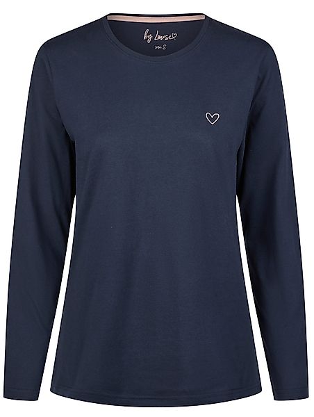 By Louise Pyjamaoberteil Damen Pyjamashirt mit günstig online kaufen