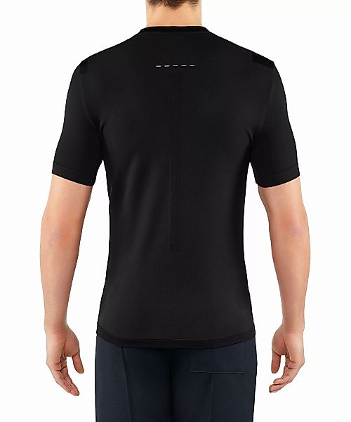 FALKE Herren T-Shirt Rundhals, XS-S, Schwarz, Geometrisch, 61020-300101 günstig online kaufen