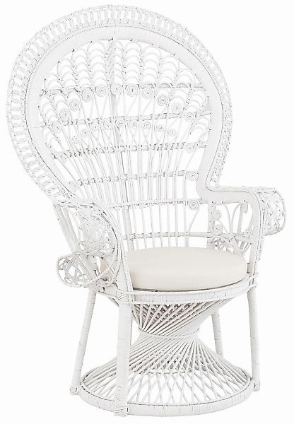 moebel-direkt-online Sessel Pfauenthron, Handgeflochten günstig online kaufen