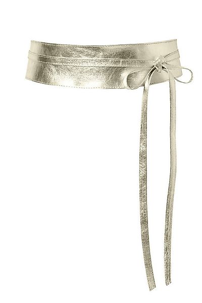 Ulla Popken Hüftgürtel Bindegürtel Metallic-Optik günstig online kaufen