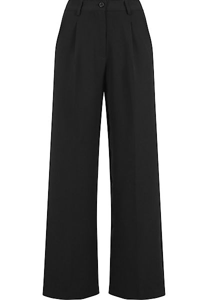 URBAN CLASSICS Stoffhose Urban Classics Ladies Wide Leg Trousers (1-tlg) günstig online kaufen