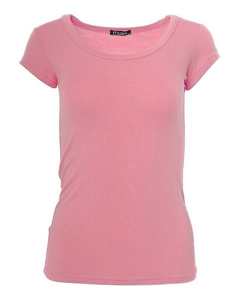 Muse T-Shirt Basic Kurzarm T-Shirt Skinny Fit 1001 günstig online kaufen