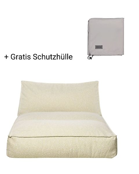 Stay Outdoor Bett Limited - Stoff Reah- Earth + Gratiszugabe Schutzhülle günstig online kaufen
