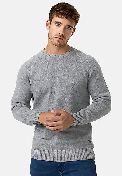 Indicode Strickpullover INMassum Strickpullover mit Rundhals-Ausschnitt günstig online kaufen
