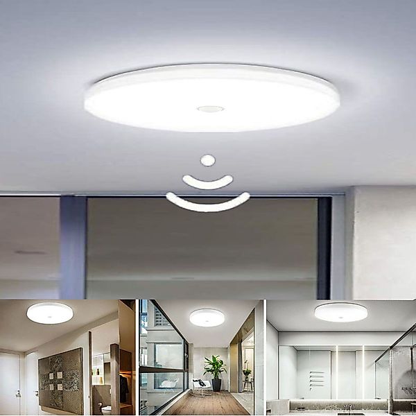 LETGOSPT Deckenleuchte 12W/15W/18W LED Deckenleuchte mit günstig online kaufen