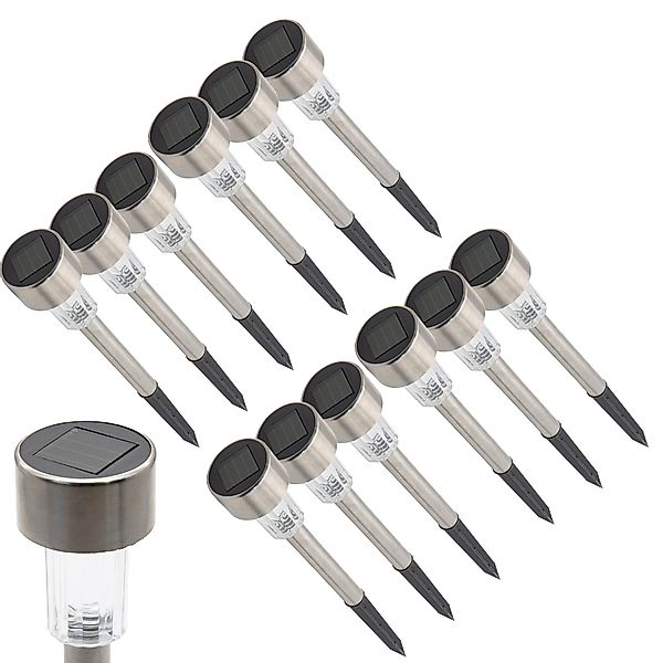 BENSON LED Solarleuchte Solarlampe Gartenlampe Solarleuchte günstig online kaufen