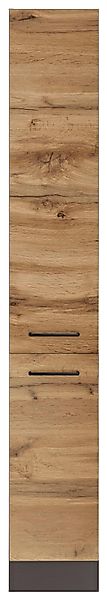 KOCHSTATION Apothekerschrank "KS-Tulsa", 30 cm breit, 200 cm hoch, mit 2 Au günstig online kaufen
