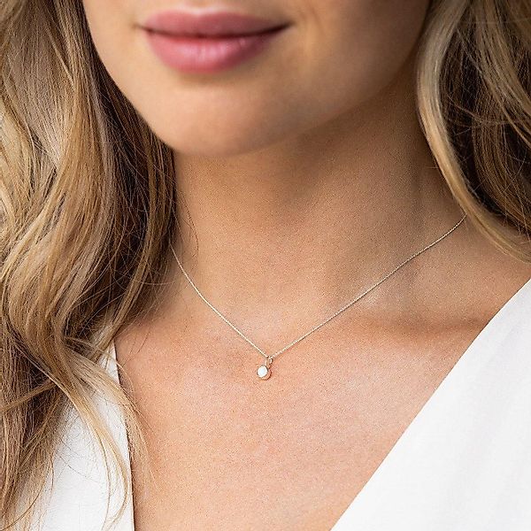 iz-el Silberkette Kette Silber Opal Halskette, günstig online kaufen