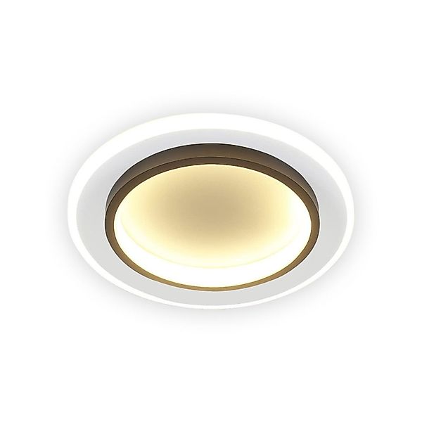 Nettlife LED Deckenleuchte Schwarz 3000K 16W/14W günstig online kaufen