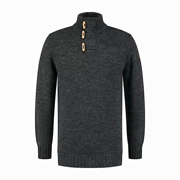 Travelin' Strickpullover Travelin' Jumper Orsa Men Dark Antracite L günstig online kaufen