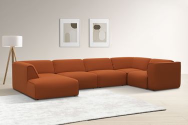 RAUM.ID Wohnlandschaft "Merid U-Form, jederzeit durch Module erweiterbar, B günstig online kaufen