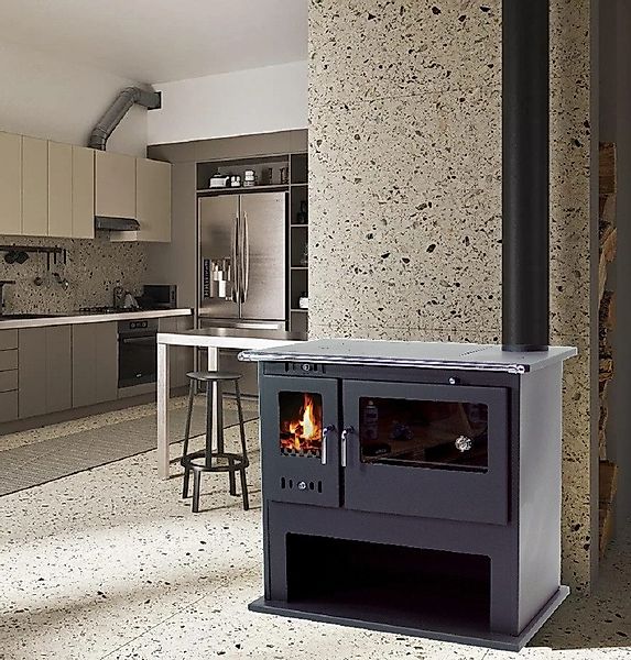 Apex Kaminofen Holzherd 10.5kW Küchenofen mit günstig online kaufen