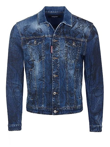 Dsquared2 Jeansjacke Dsquared2 Jacke Dan blau günstig online kaufen