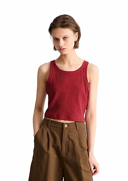 Marc OPolo DENIM Tanktop slim cropped aus Stretch-Jersey günstig online kaufen