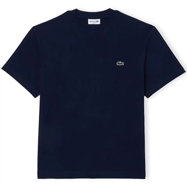 Lacoste  T-Shirts & Poloshirts Classic Fit T-Shirt - Blue Marine günstig online kaufen