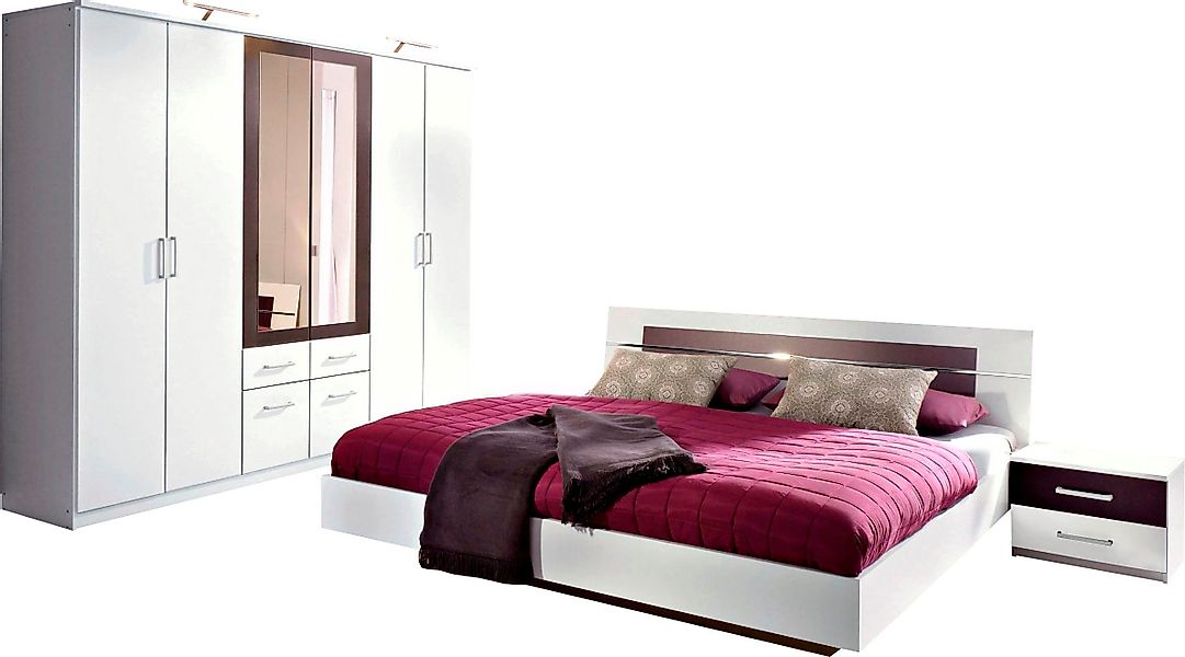 rauch Schlafzimmer-Set Komplettschlafzimmer Schlafzimmer BURANO mit günstig online kaufen