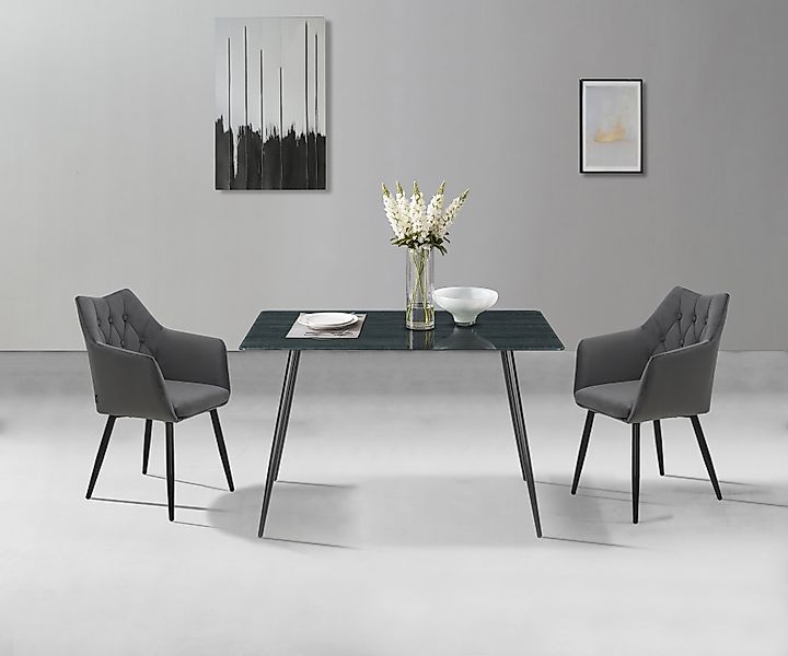 Home affaire Esstisch »Turah, TOPSELLER!«, (Tisch, Esstisch), mit Glasplatt günstig online kaufen