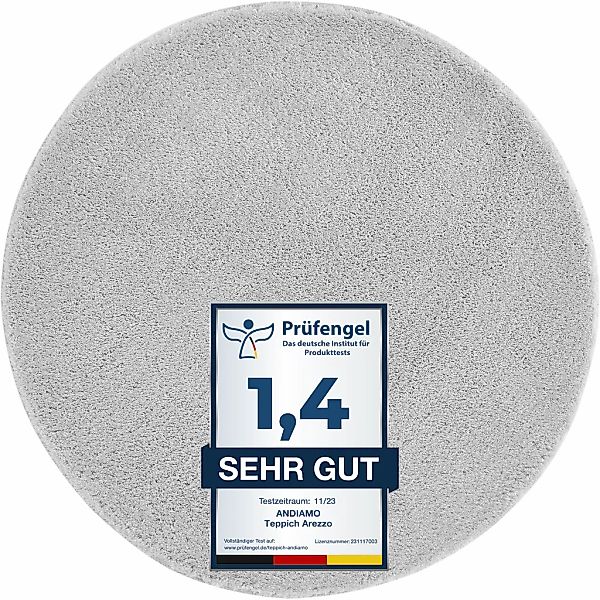 Andiamo Badematte "Arezzo" Höhe 16 mm rutschhemmend beschichtet fußbodenhei günstig online kaufen