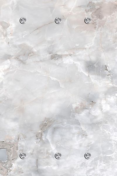 queence Garderobenleiste "Marmor" mit 6 Haken, 80 x 120 cm günstig online kaufen