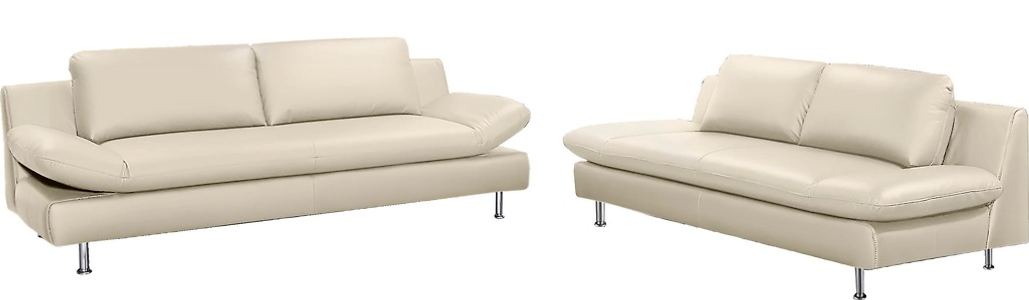PLACES OF STYLE Polstergarnitur "Redding", (Set, 2 tlg.), bestehend aus 2- günstig online kaufen