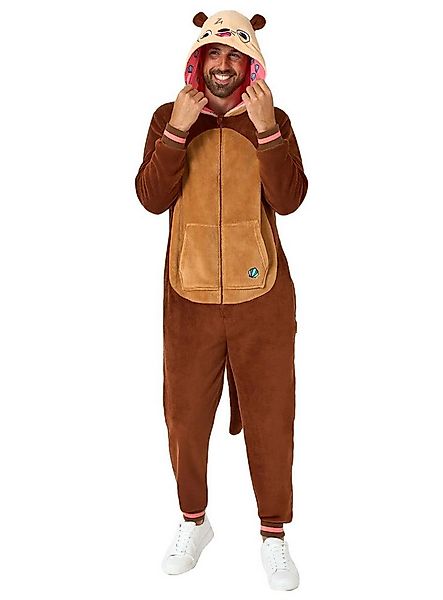 Opposuits Kostüm Otter Onesie, Der Overall beweist: jedes Tier eignet sich günstig online kaufen