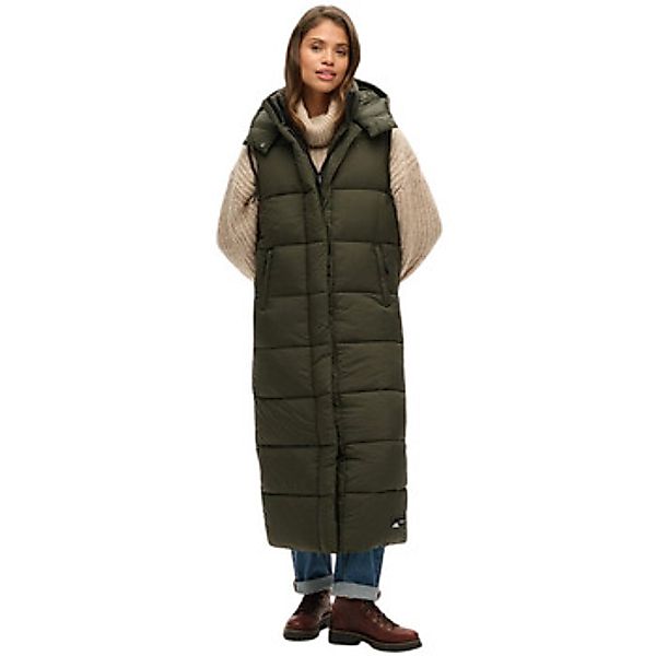 Superdry  Blazer Doudoune longue à capuche sans manches femme  Ripstop günstig online kaufen