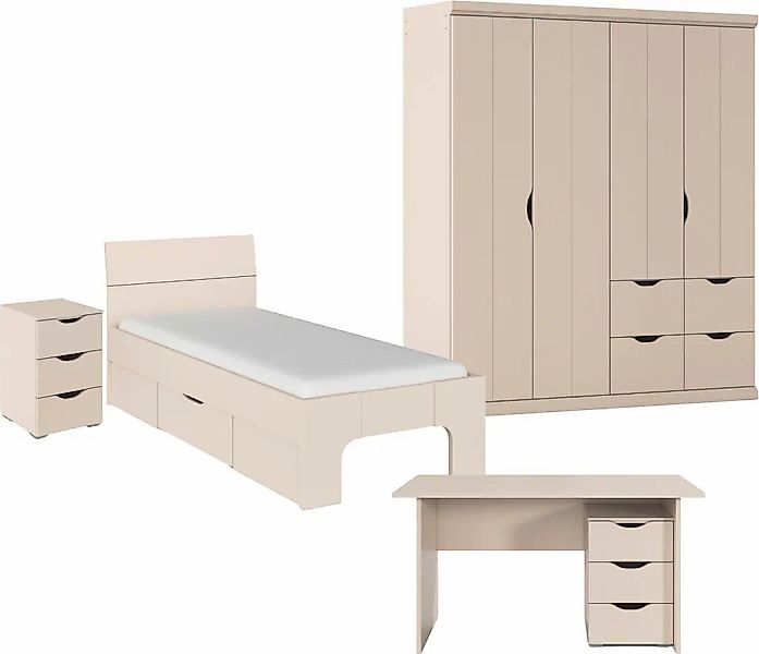 rauch Jugendzimmer-Set "Marlene", (Set, 4 tlg., in 3 verschiedenen Ausstatt günstig online kaufen