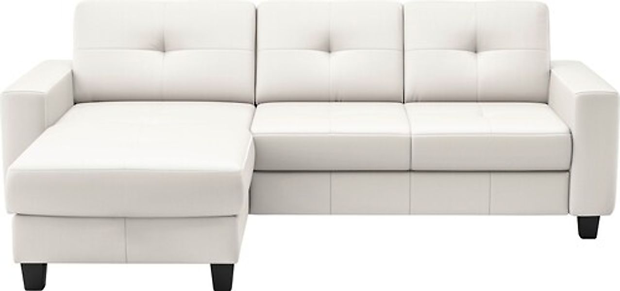 PLACES OF STYLE Ecksofa »Varese« wahlweise mit Bettfunktion und Bettkasten günstig online kaufen