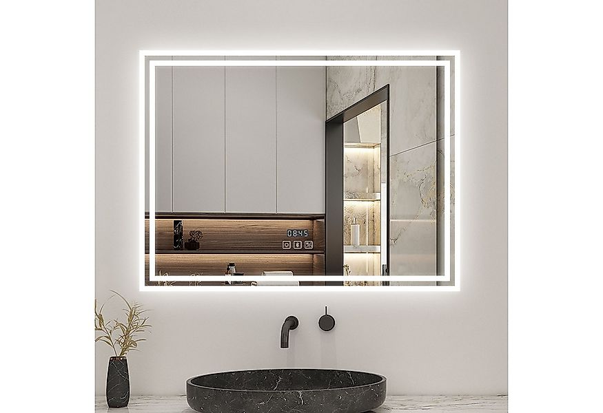 Aica Sanitär Badspiegel Badspiegel mit Beleuchtung Wandspiegel Badezimmersp günstig online kaufen