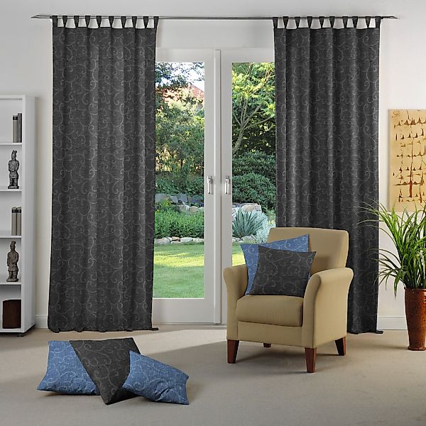 Wirth Vorhang "Toco-Ranke" Schlaufen 1 Stk. tlg. günstig online kaufen