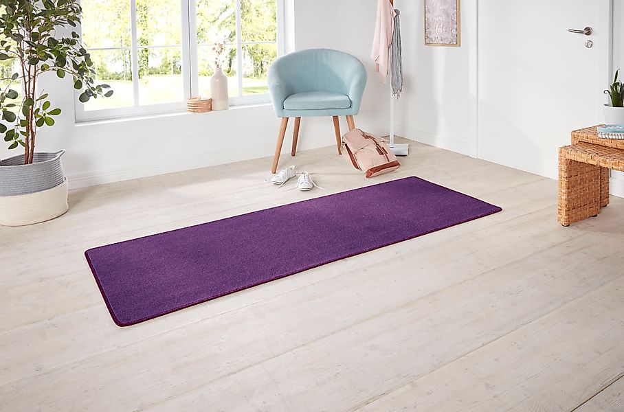 HANSE Home Teppich »Shashi«, rechteckig, 8,5 mm Höhe, Kurzflor, Unifarben, günstig online kaufen