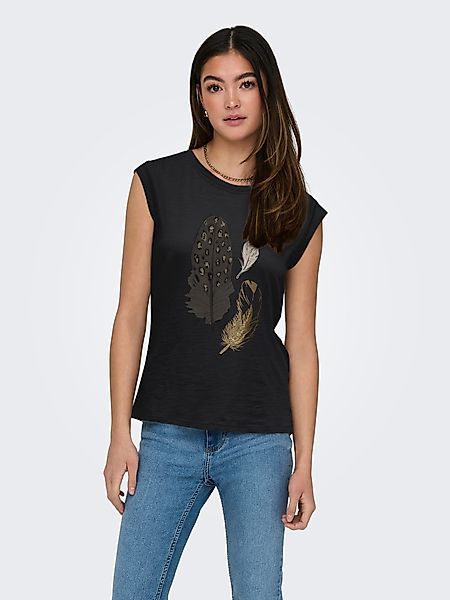 ONLY Kurzarmshirt FEEL/FEATHERS TOP BOX CS günstig online kaufen