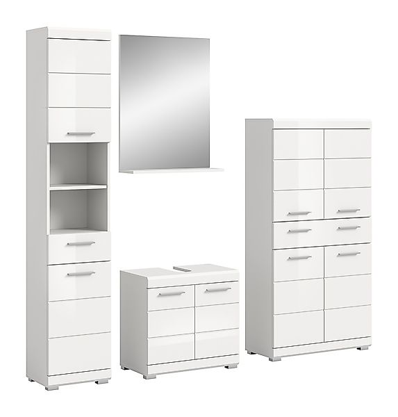 welltime Badmöbel-Set "Siena, 4 teilig, bestehend aus:" Set, TOPSELLER, 4 S günstig online kaufen