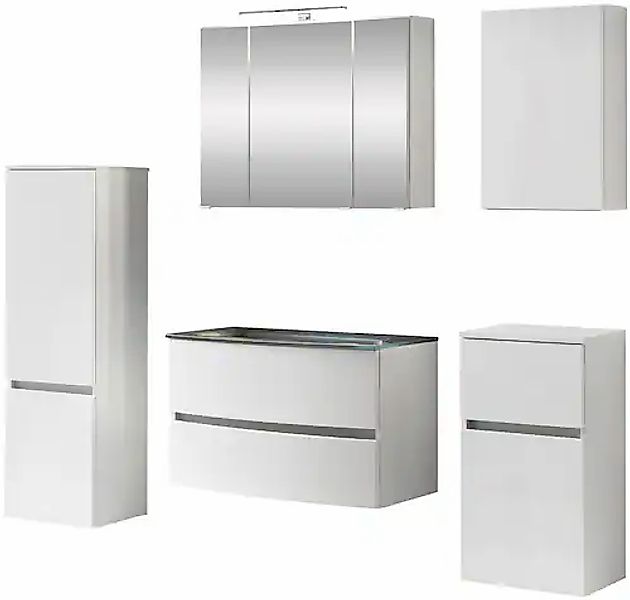 welltime Badezimmer-Set »Kaunas« Set, 5 Stk. tlg. günstig online kaufen