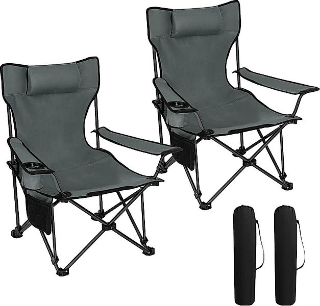 Woltu Campingstuhl (2 St), Klappbarer, leicht, günstig online kaufen
