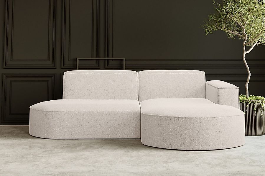 Kaiser Möbel Ecksofa Designer MODENA STUDIO L stoff Poso, Verita, Quelle, S günstig online kaufen